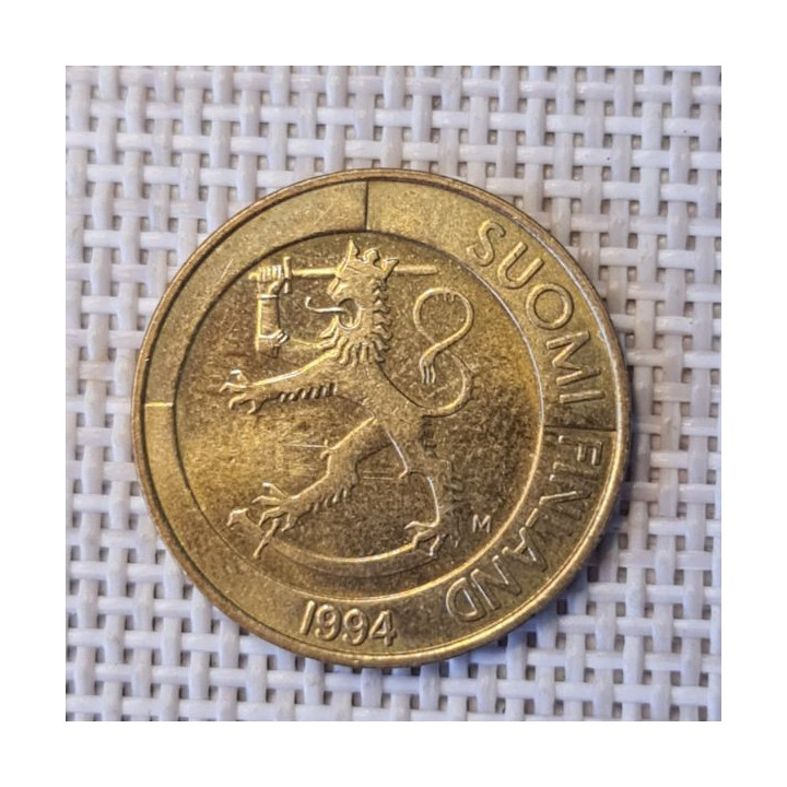 Finland 1 Markka 1994 KM-76 VF