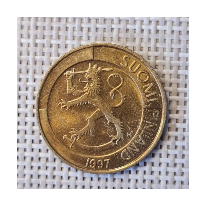 Finland 1 Markka 1997 KM-76 VF