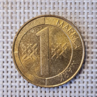 Finland 1 Markka 1998 KM-76 VF