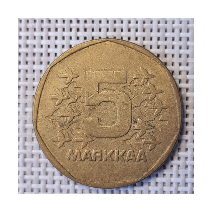 Finland 5 Markkaa 1973 KM-53 VF