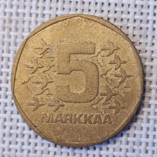 Finland 5 Markkaa 1974 KM-53 VF