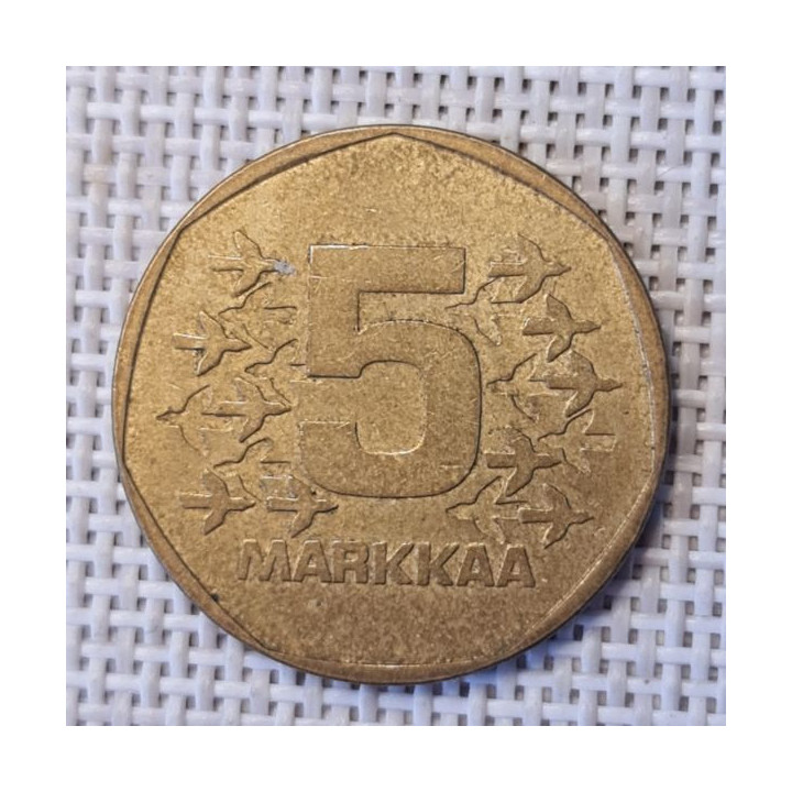 Finland 5 Markkaa 1974 KM-53 VF