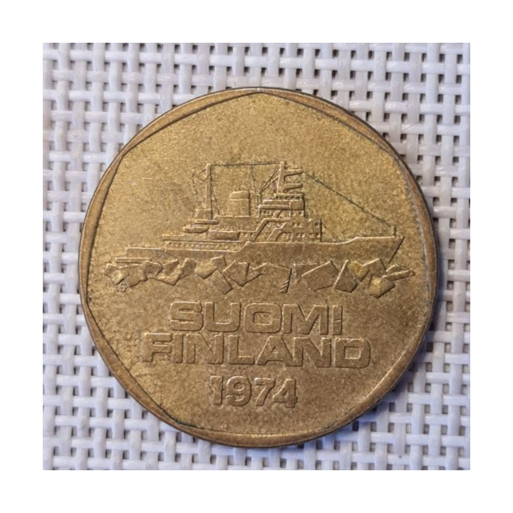 Finland 5 Markkaa 1974 KM-53 VF