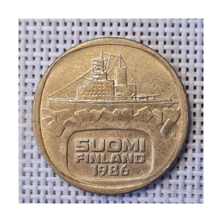 Finland 5 Markkaa 1986 KM-57 VF