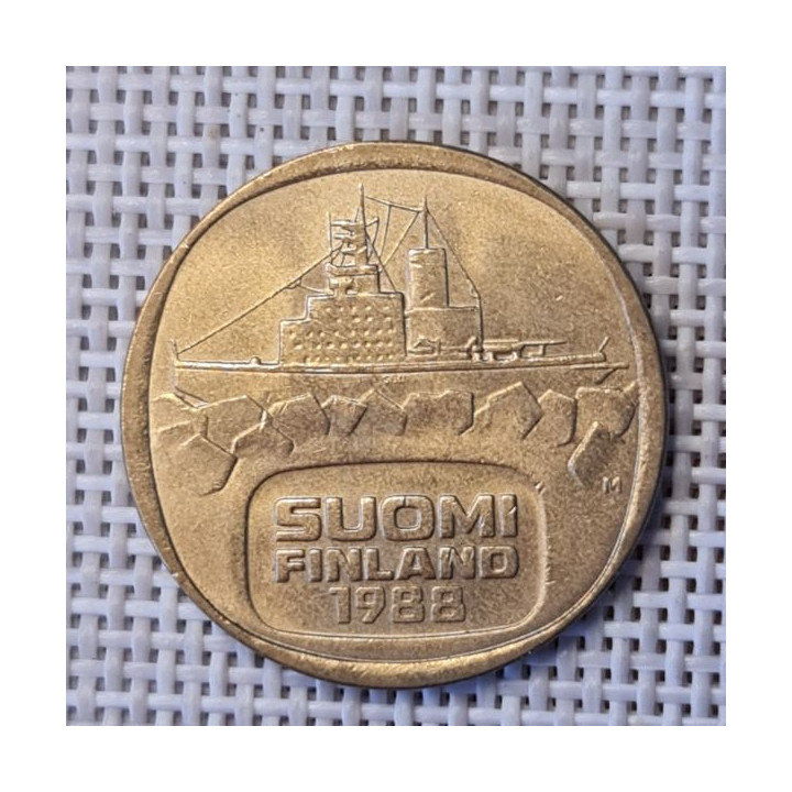 Finland 5 Markkaa 1988 KM-57 VF