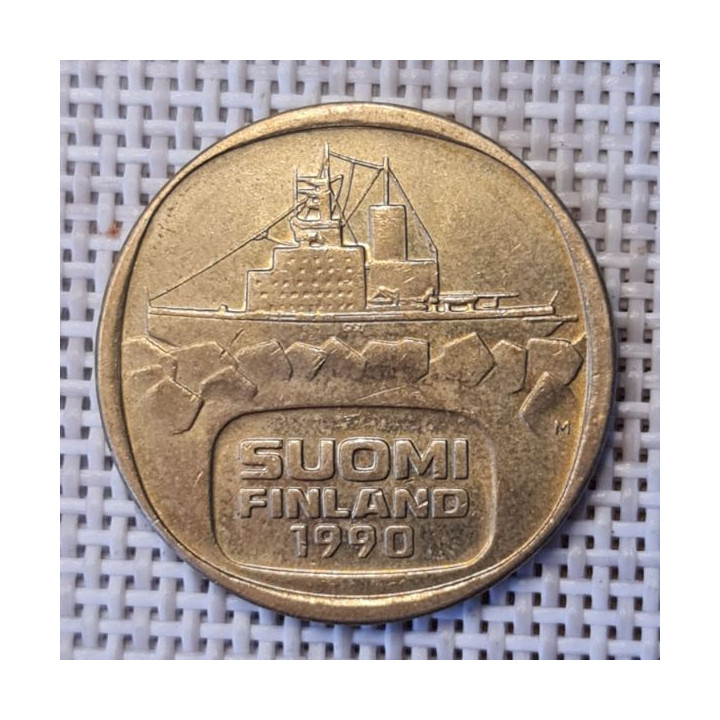 Finland 5 Markkaa 1990 KM-57 VF