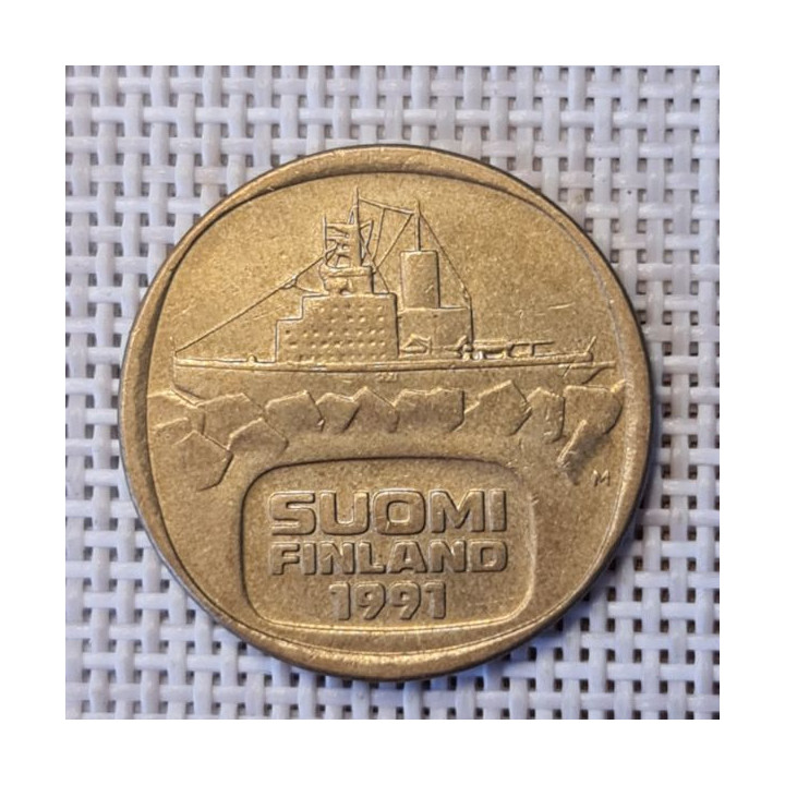 Finland 5 Markkaa 1991 KM-57 VF