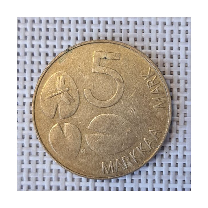Finland 5 Markkaa 1992 KM-73 VF
