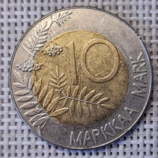 Finland 10 Markkaa 1996 KM-77 VF