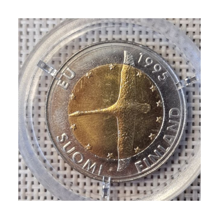 Finland 10 Markkaa 1995 "EU" KM-82 UNC