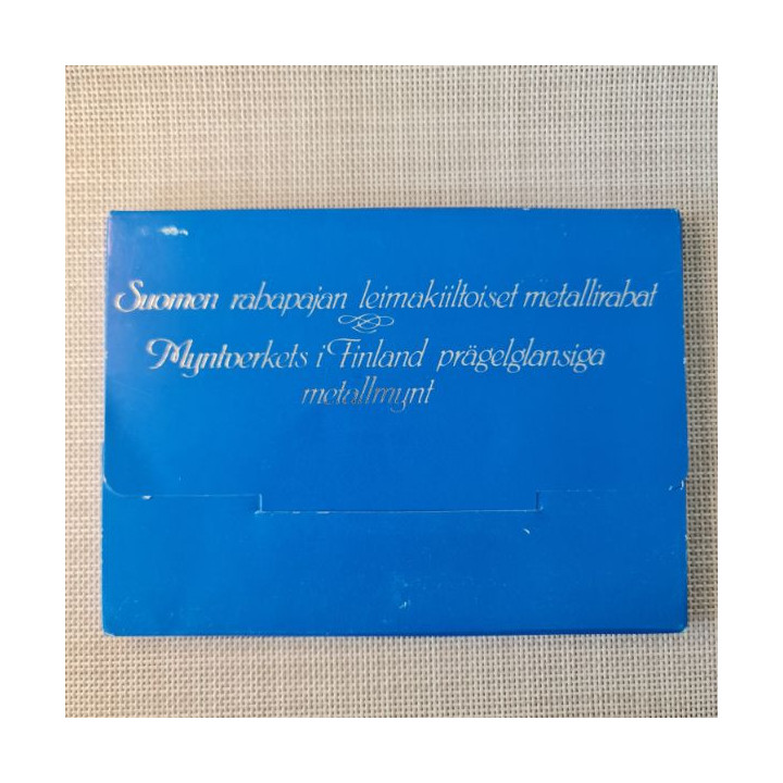 Finland 6 Coin Set (5 Penniä - 5 Markkaa) 1988 UNC