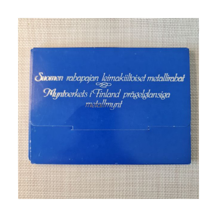 Finland 6 Coin Set (5 Penniä - 5 Markkaa) 1990 UNC