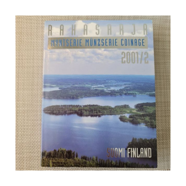 Finland 5 Coin Set (10 Penniä - 10 Markkaa) 2001/2 UNC