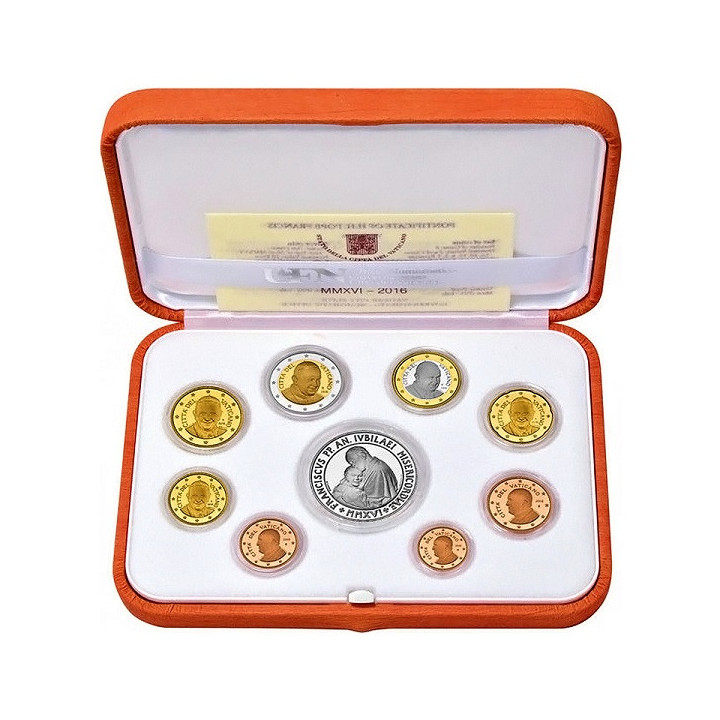 Vatican City Official Euro Set (23,88€) 2016 Proof