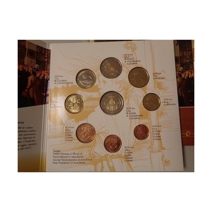 Finland Official Euro Set (5,88€) 2009 II BU