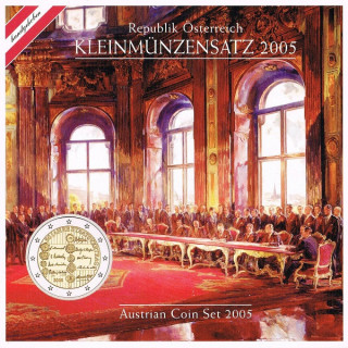 Austria Official Euro Set (3,88€) 2005 BU