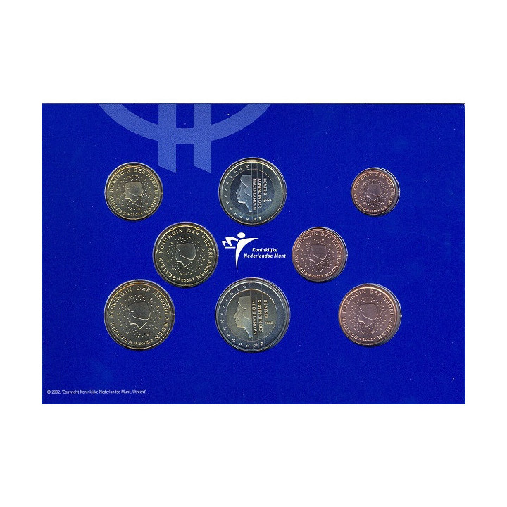 Netherlands Official Euro Set (3,88€) 2002 BU