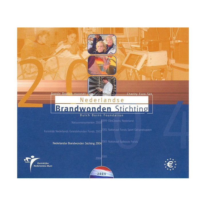 Netherlands Official Euro Set (3,88€) 2004 BU