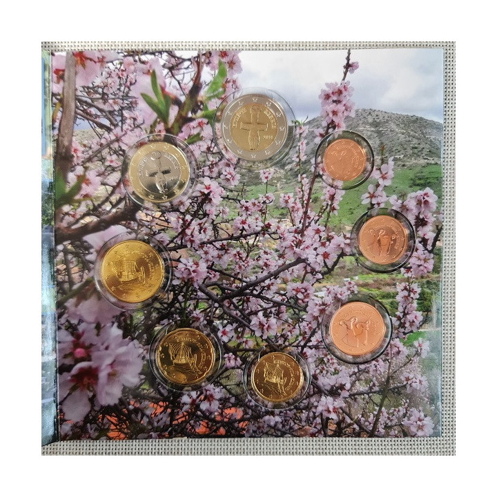 Cyprus Private Euro Set (3,88€) 2014 UNC