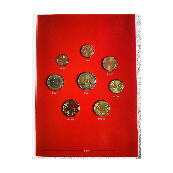Malta Private Euro Set (3,88€) 2008 UNC