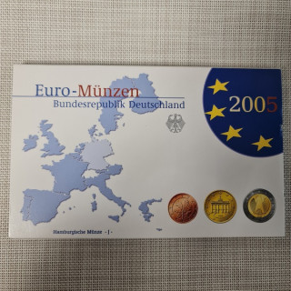 Germany Official Euro Set (3,88€) 2005 J Proof