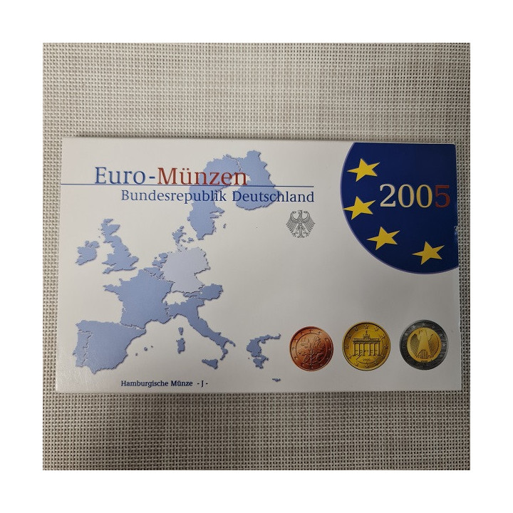 Germany Official Euro Set (3,88€) 2005 J Proof