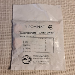 Belgium Euro STARTER KIT 2002 (Bag)