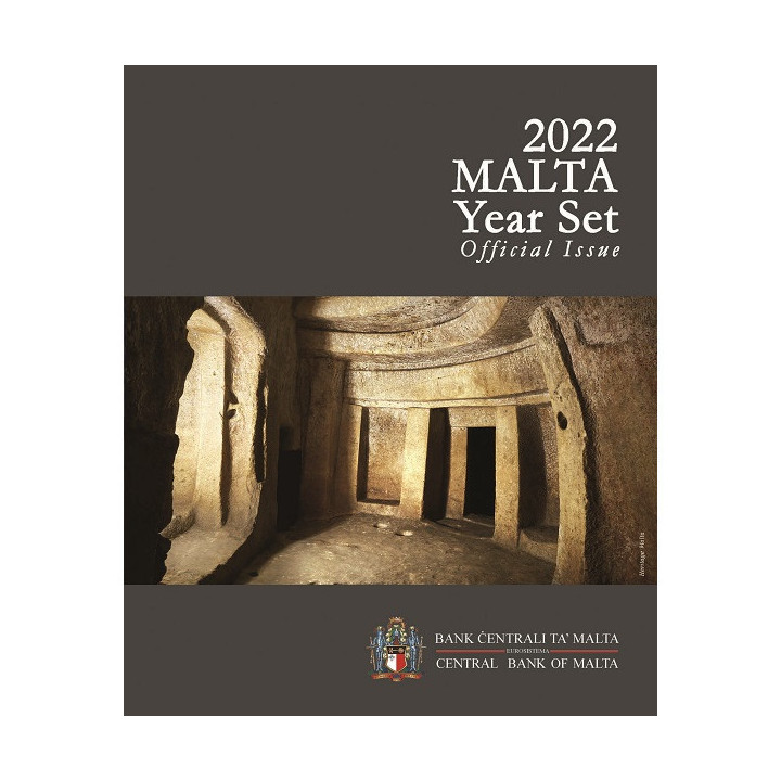 Malta Official Euro Set (3,88€) 2022 BU