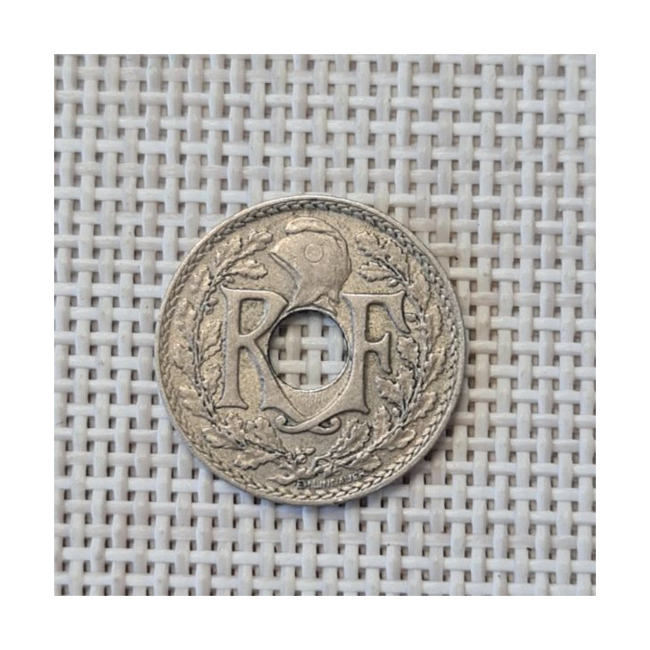 France 5 Centimes 1917 KM-865 VF