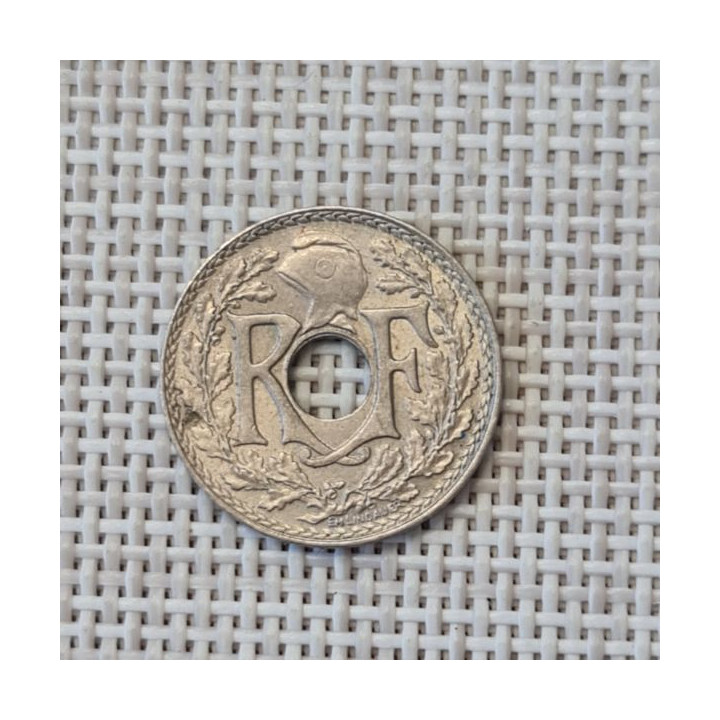 France 5 Centimes 1919 KM-865 XF