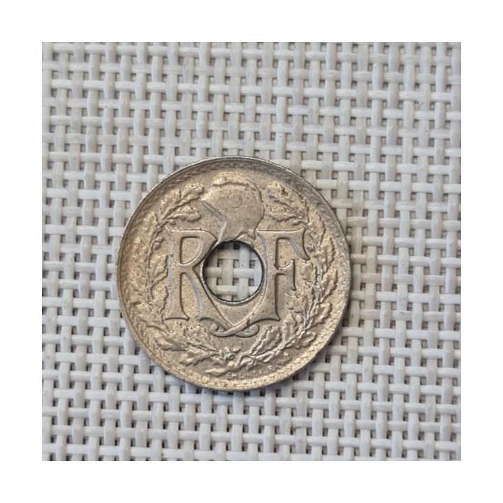 France 5 Centimes 1920 KM-865 VF