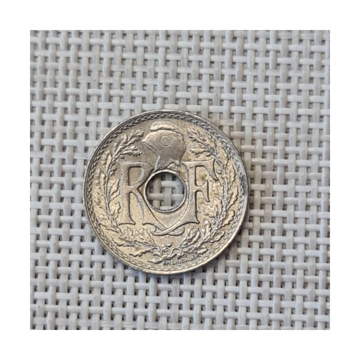 France 5 Centimes 1920 KM-865 XF