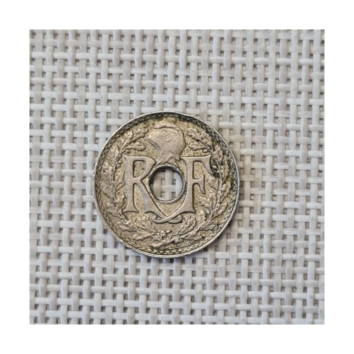 France 5 Centimes 1927 KM-875 VF