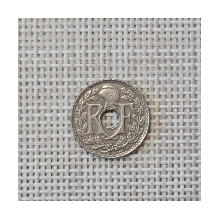 France 5 Centimes 1935 KM-875 VF