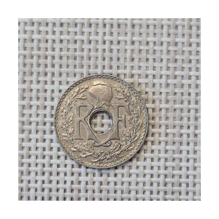 France 5 Centimes 1936 KM-875 XF