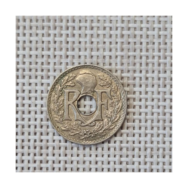 France 5 Centimes 1938 KM-875 VF