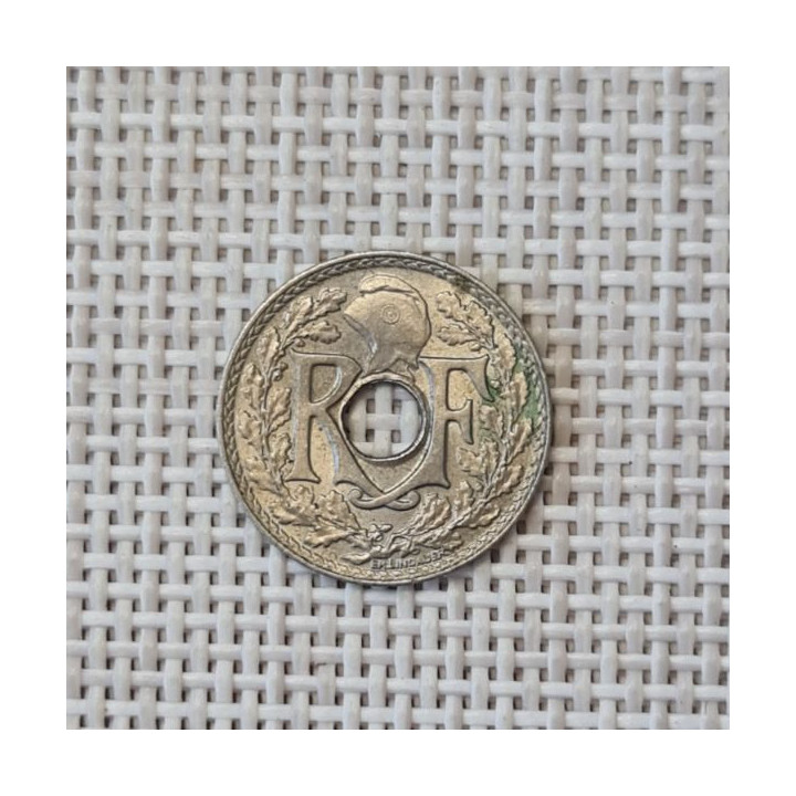 France 5 Centimes 1939 KM-875a VF