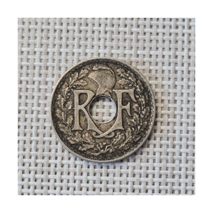 France 10 Centimes 1919 KM-866a VF