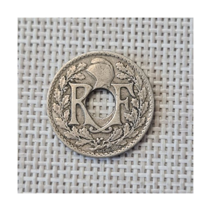 France 10 Centimes 1921 KM-866a VF