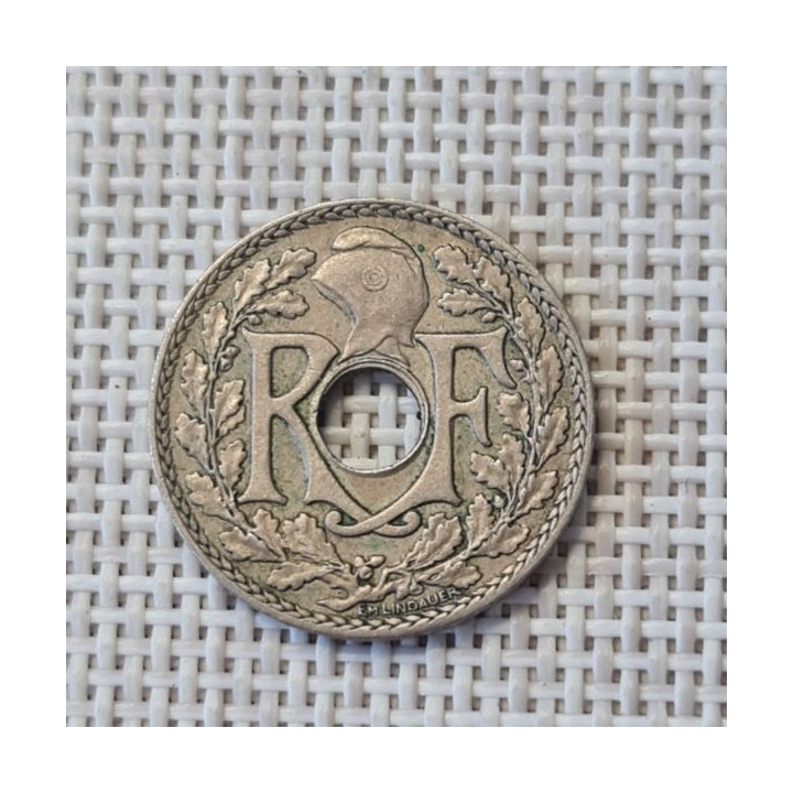 France 10 Centimes 1928 KM-866a VF