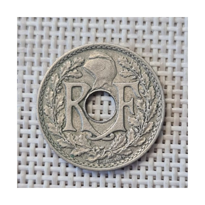 France 10 Centimes 1933 KM-866a VF