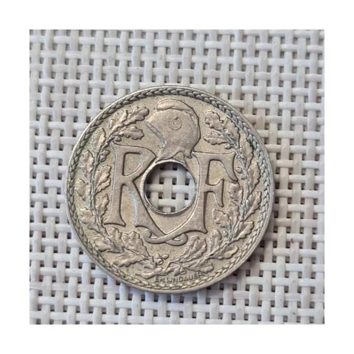 France 10 Centimes 1936 KM-866a XF