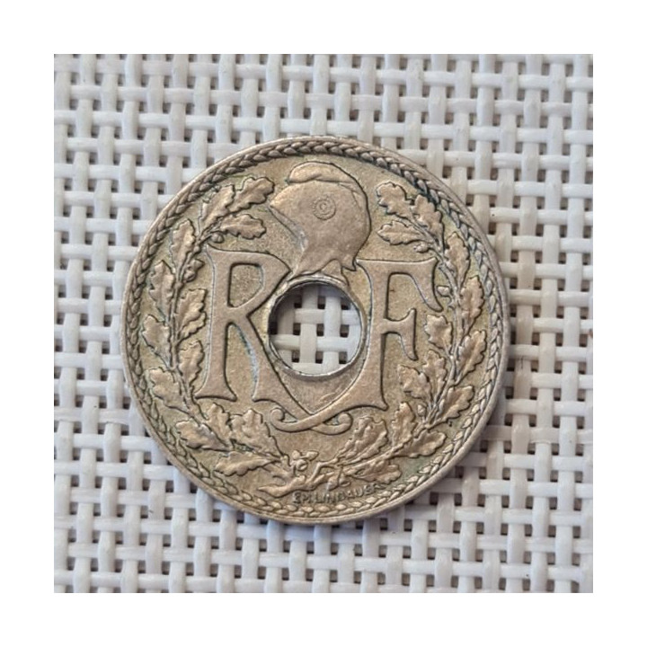 France 10 Centimes 1937 KM-866a VF