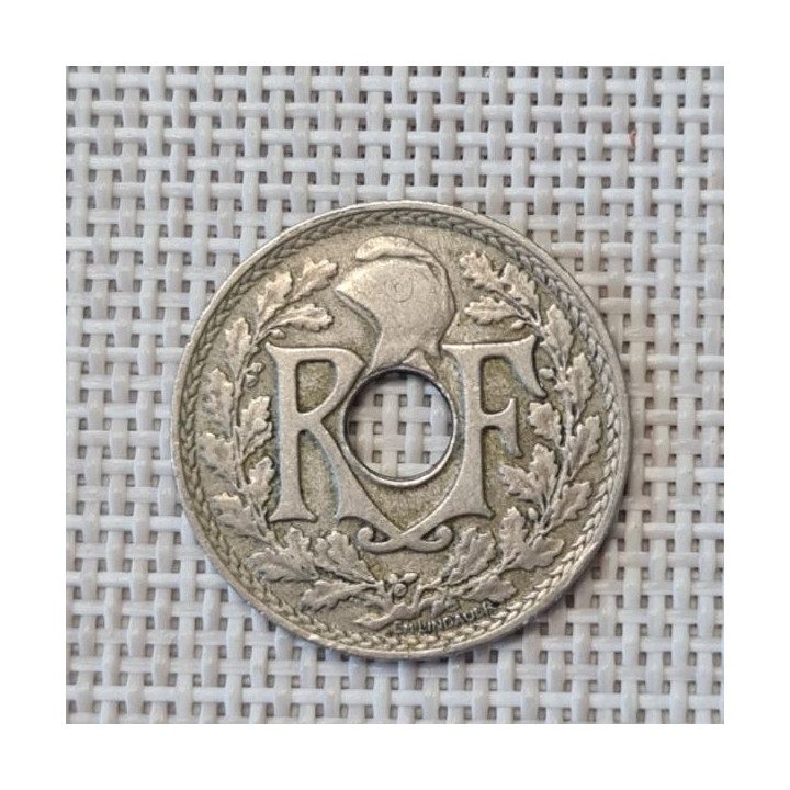France 25 Centimes 1917 KM-867a VF