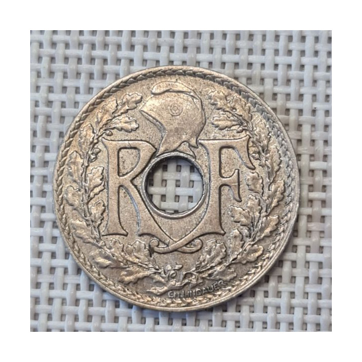 France 25 Centimes 1923 KM-867a VF