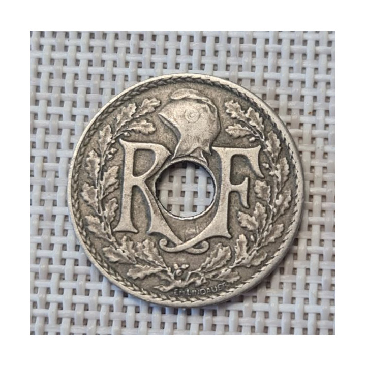 France 25 Centimes 1924 KM-867a VF