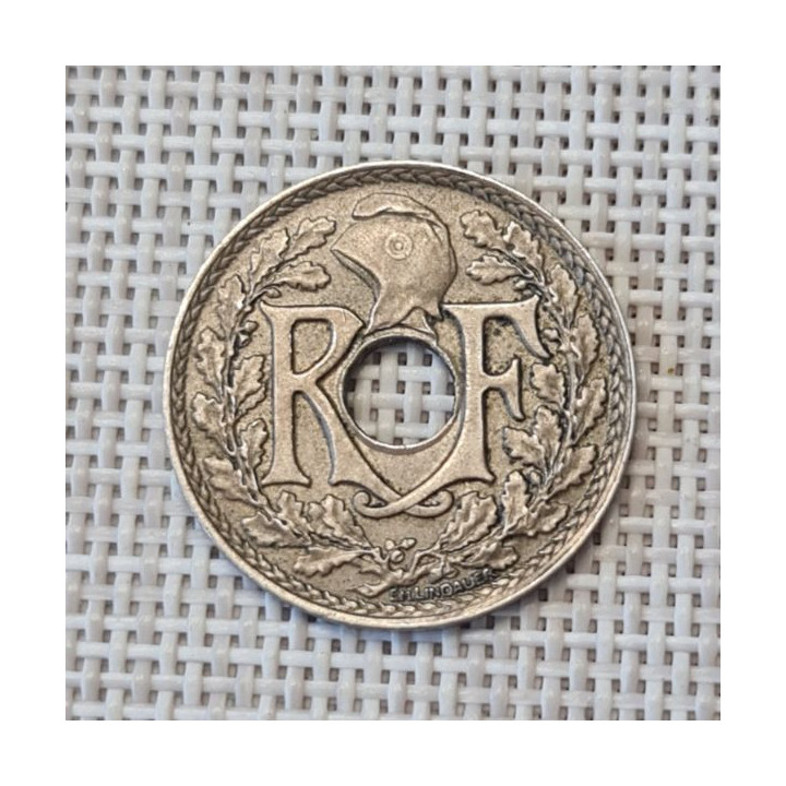 France 25 Centimes 1925 KM-867a VF