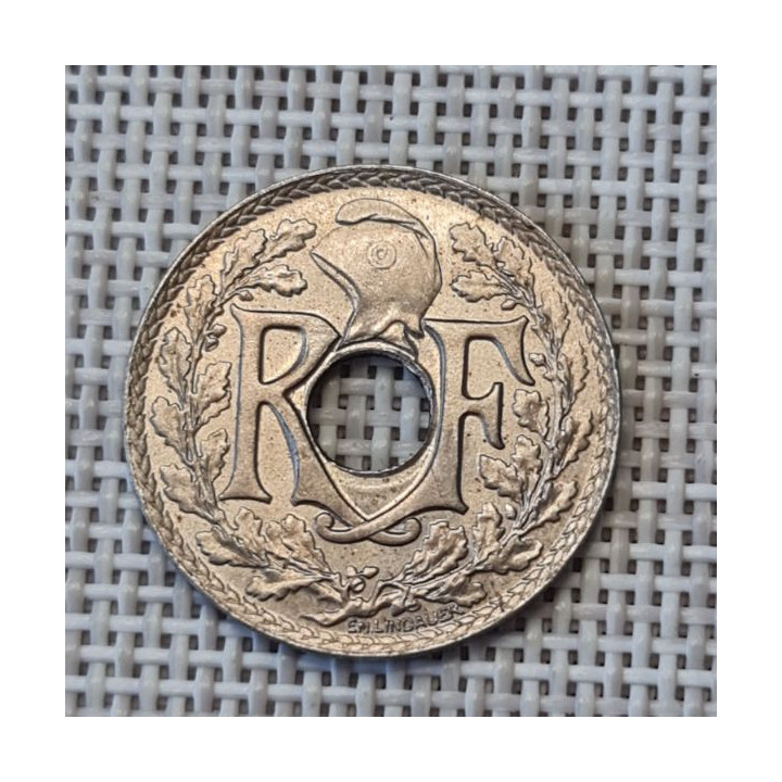 France 25 Centimes 1926 KM-867a XF
