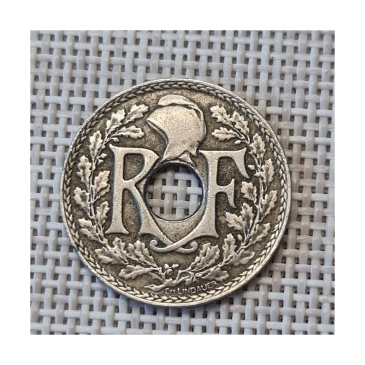 France 25 Centimes 1933 KM-867a VF