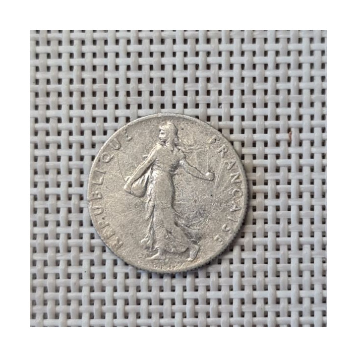 France 50 Centimes 1914 KM-854 VF
